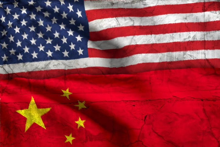 Imagen referencial de las disputas entre China y Estados Unidos