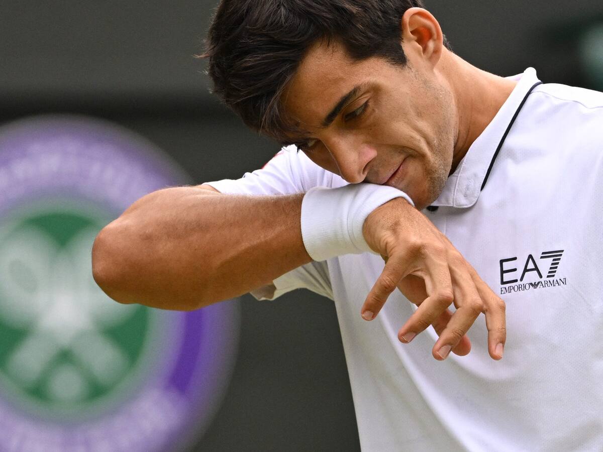Cristian Garín sufrió la potencia de Kyrgios y se despide de Wimbledon alcanzado su mejor participación en un Gran Slam