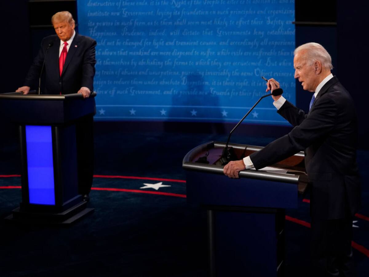 Biden afectó a Trump con el manejo de la pandemia en el último debate en EEUU