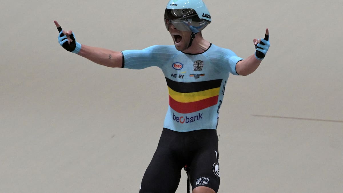 Fue medallista olímpico y rompió su “maldición” en Chile para ganar por primera vez un oro en un Mundial de Ciclismo Pista: “No olvidaré este país”
