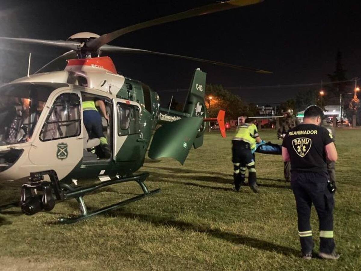 Niño de 2 años se encuentra en riesgo vital tras caer a piscina de casa particular en Paine