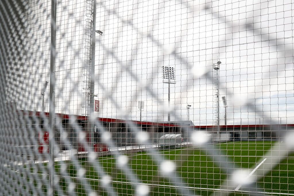 El vacío Complejo Wanda del Atlético de Madrid