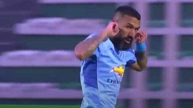 Ronnie Fernández anota su segundo gol desde que llegó a Bolívar
