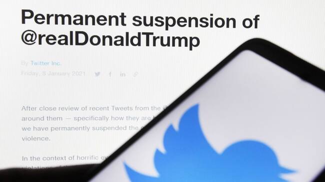 Suspensión de Donald Trump de Twitter