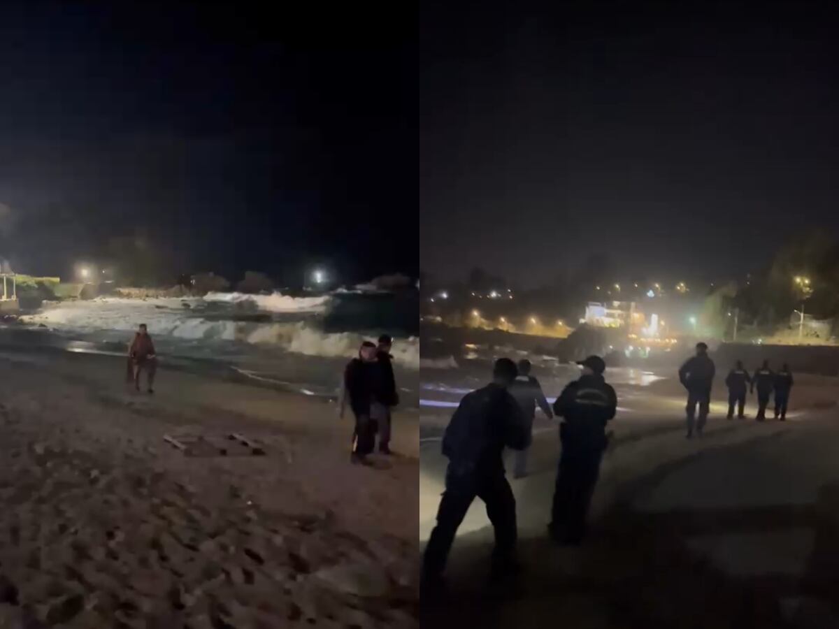 Con 12 drones y más de 50 personas: Armada busca a hombre desaparecido en playa de Viña del Mar