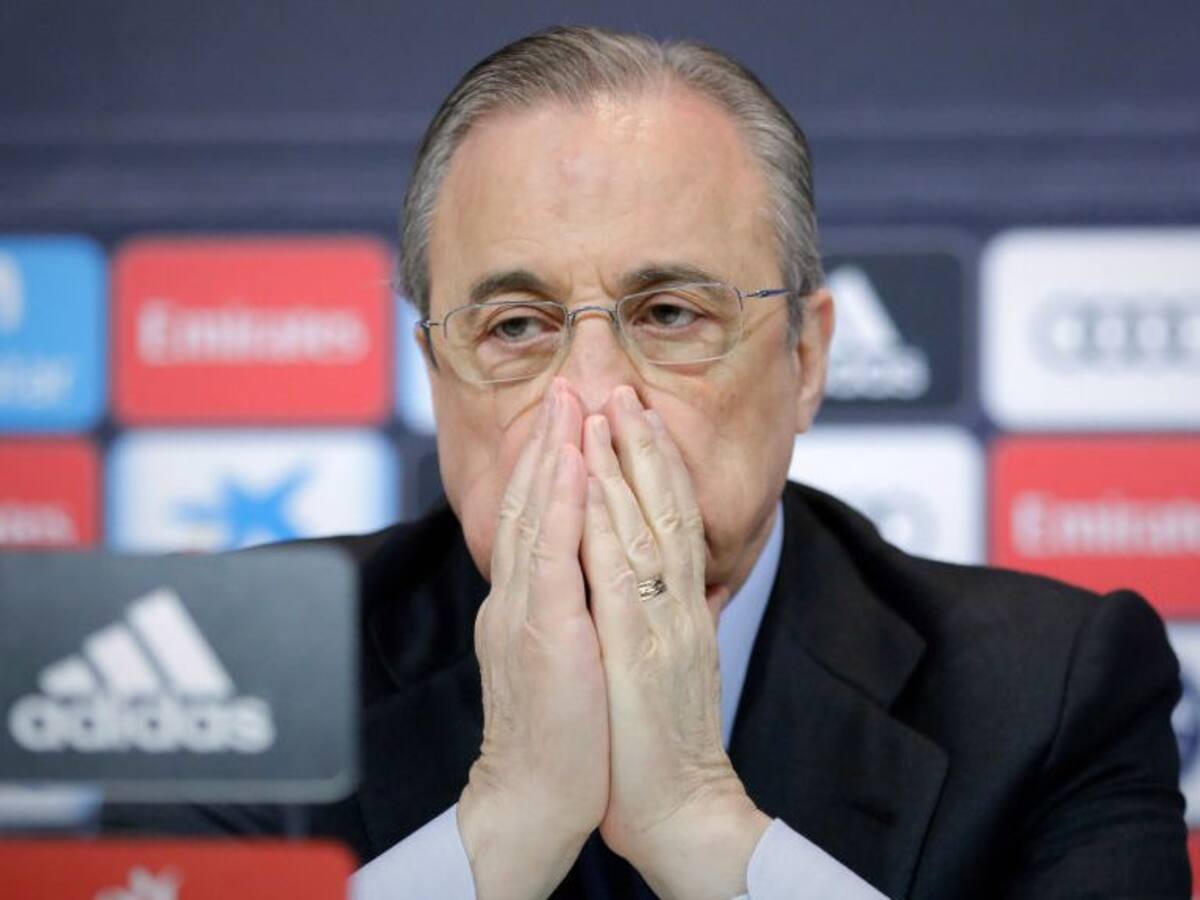 Real Madrid informó que Florentino Pérez dio positivo por Covid-19