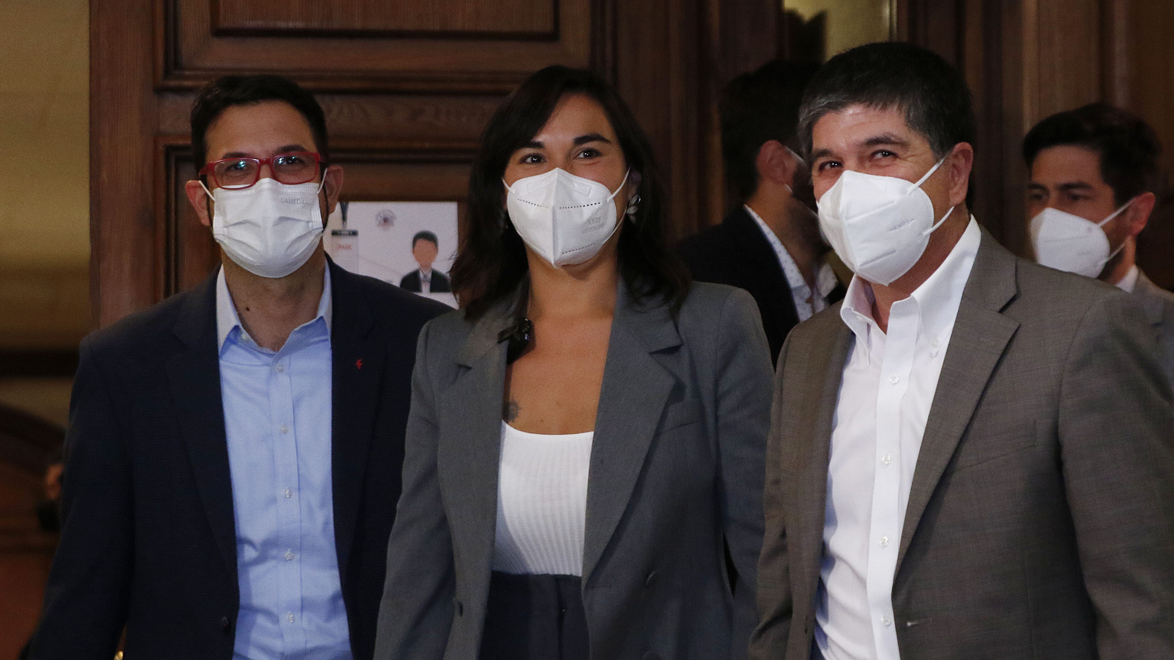 12 DE ABRIL DE 2022/VALPARAISOLa ministra Izkia Siches ofrece un punto de prensa en la Cámara de Diputados.
FOTO: LEONARDO RUBILAR CHANDIA/AGENCIAUNO