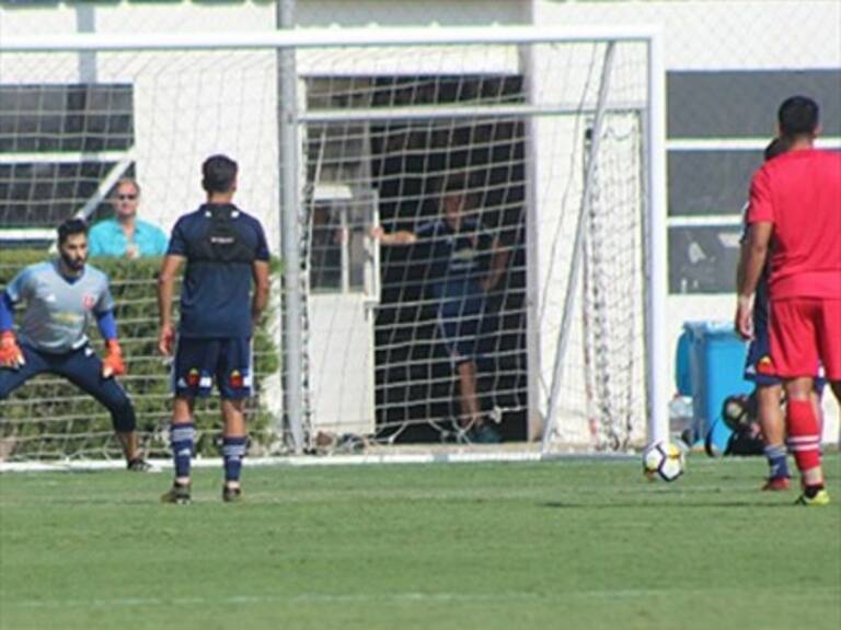 Abreu y Audax golean a la U en amistoso de pretemporada