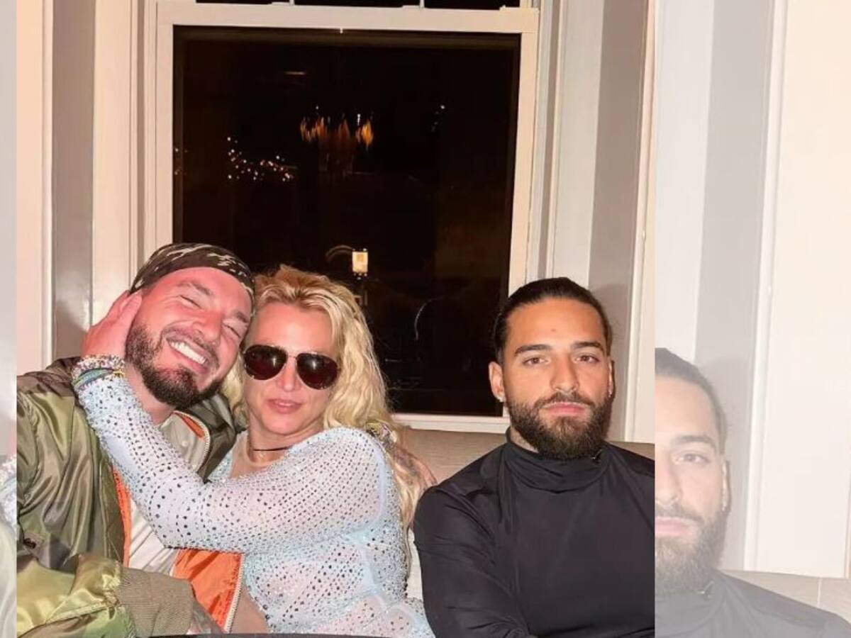 «Le dijimos…»: J Balvin revela qué conversaron en reunión tras comentada fotografía con Britney Spears y Maluma