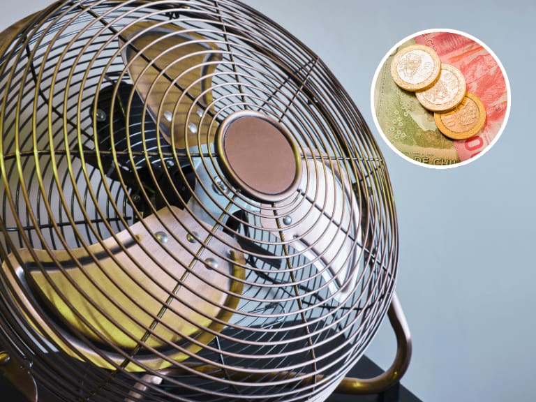Calor en Chile: ¿Cuánta luz gasta el ventilador si lo dejo encendido todo el día?