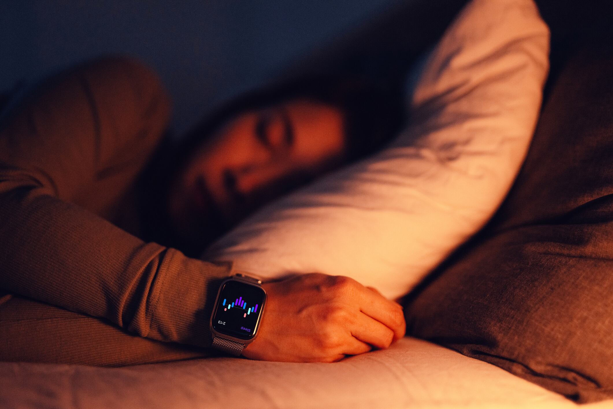 Uso de reloj inteligente
