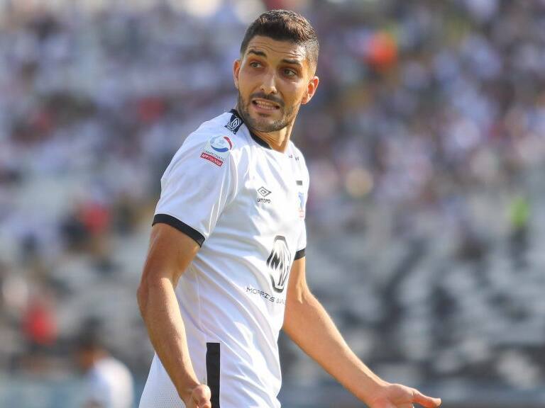 29 de Febrero del 2020/SANTIAGONicolas Blandi (C) reclama ,durante el partido valido por la sexta fecha del campeonato AFP Plan Vital entre Colo Colo y Universidad de Concepcion, disputado en el Estadio Nacional.
FOTO:SEBASTIAN ORIA/AGENCIAUNO