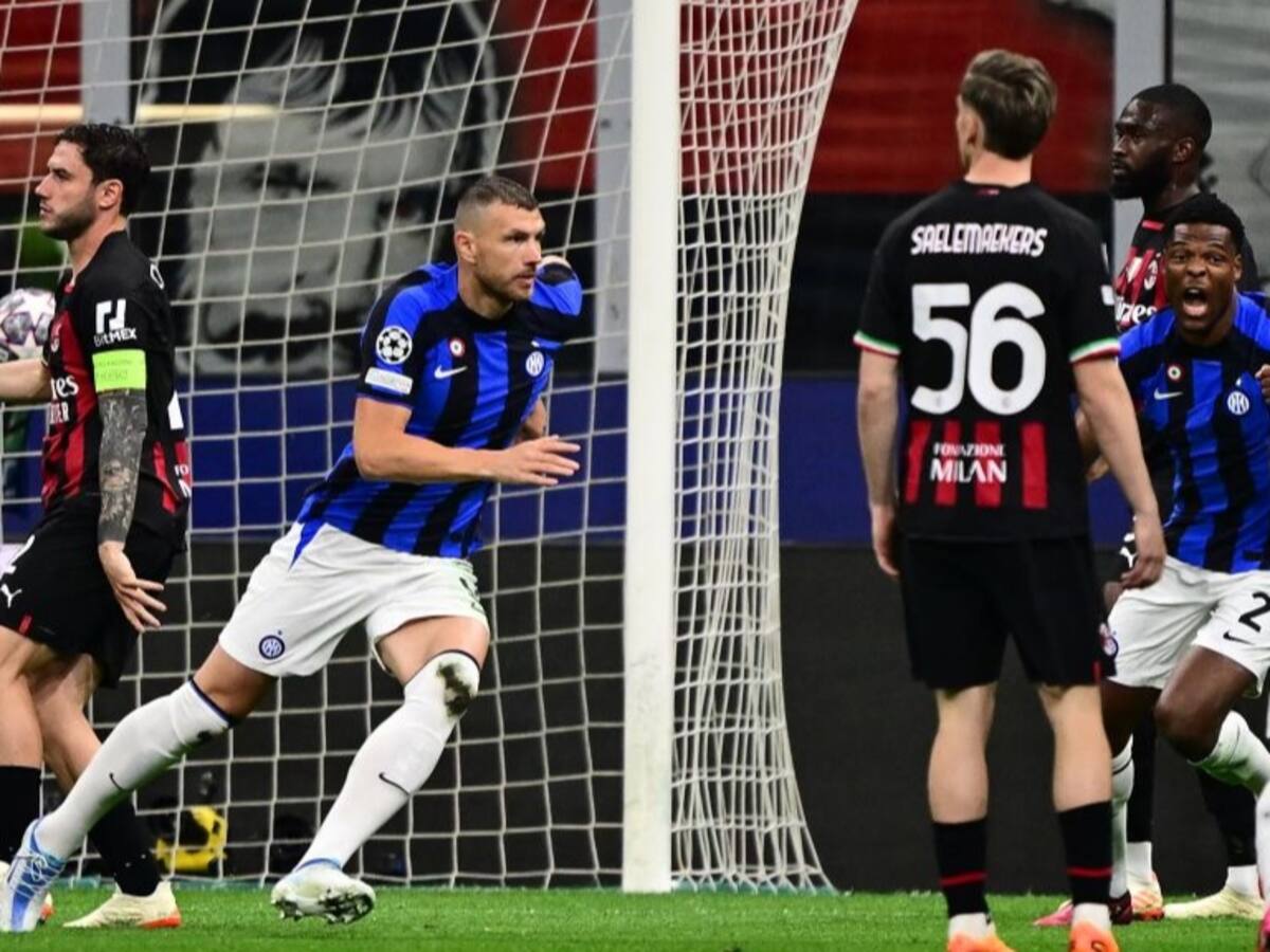 FINAL | Inter saca ventaja ante AC Milán en el «Derby della Madonnina» por las semis de Champions League