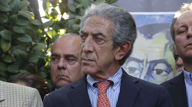 30 de Enero del 2019/SANTIAGO
Jorge Tarud asiste al discurso del Ex Presidente Frei Ruiz-Tagle, referente al fallo que ratifica el magnicidio del Ex Presidente Frei Montalva
FOTO:SEBASTIAN BROGCA/AGENCIAUNO