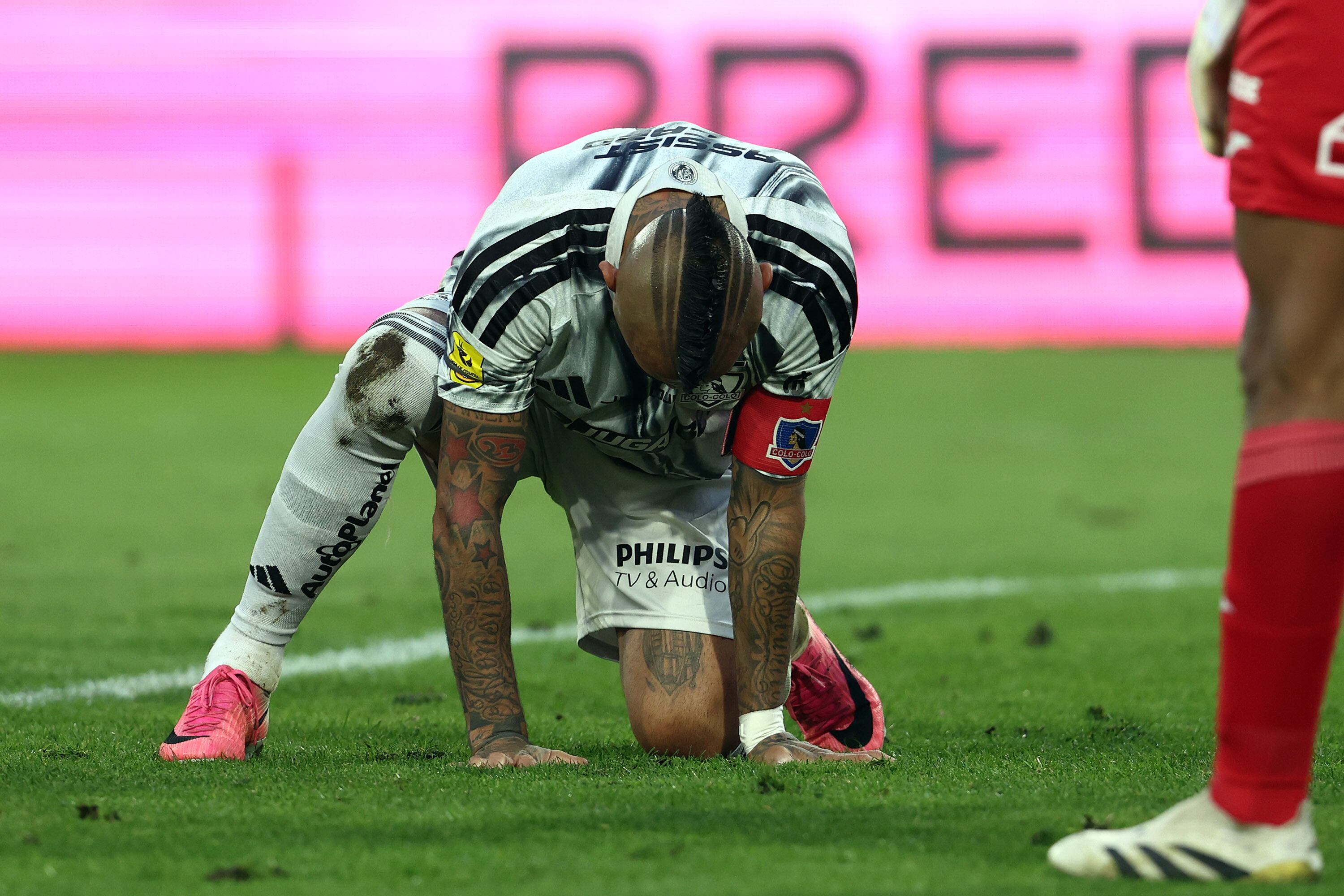 Arturo Vidal, capitán de Colo Colo
