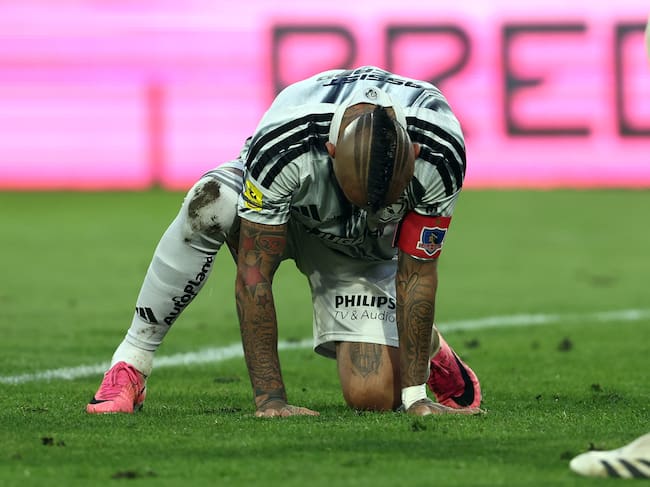 Arturo Vidal, capitán de Colo Colo