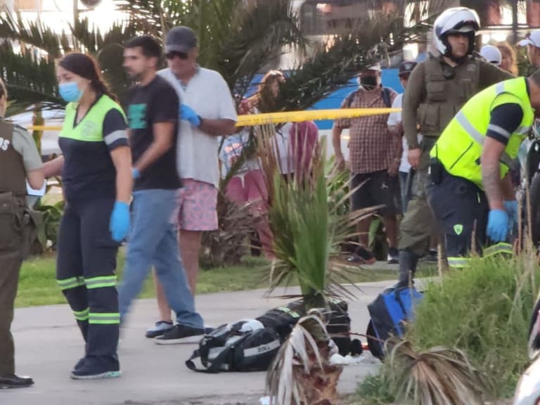 Iquique: hombre muere baleado en la vía pública tras discusión frente a Playa Cavancha