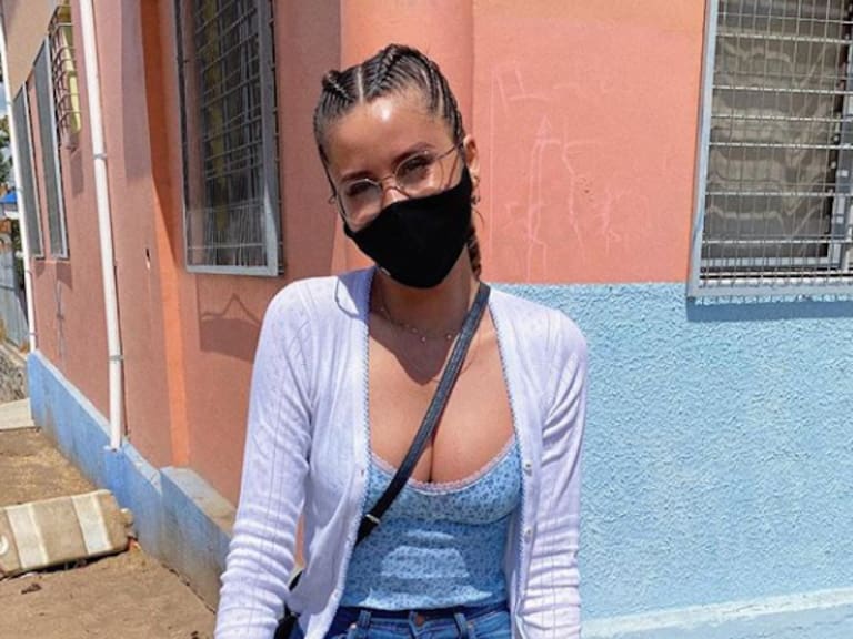 Cami compartió su momento en el Plebiscito Nacional con sus seguidores y seguidoras de Instagram