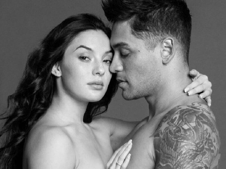 Thiago Cunha y Chantal Gayoso protagonizaron sensual sesión de fotos para revista