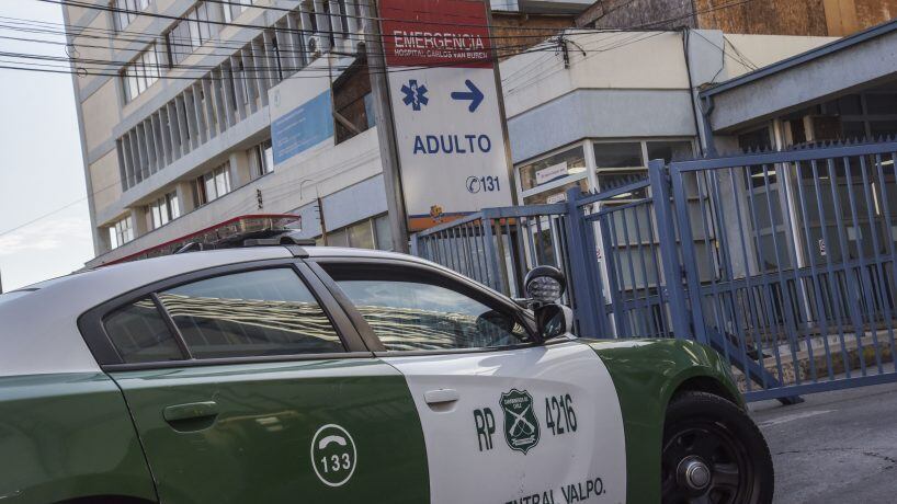 Trabajador del aseo baleado - Valparaíso