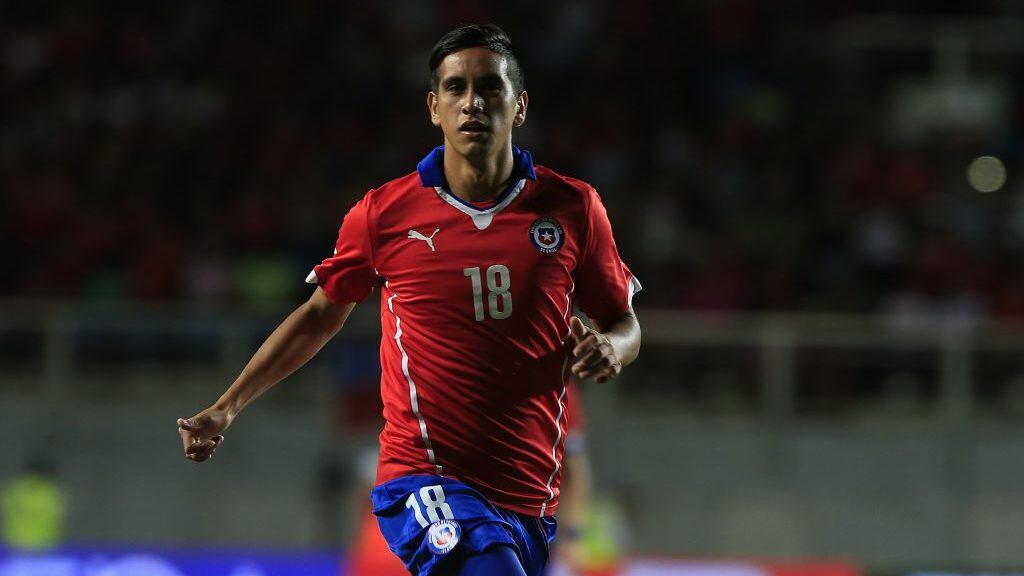 28 de Enero de 2015/RANCAGUAAndres Vilches durante el partido amistoso entre las selecciones de Chile vs Estados Unidos, jugado en el Estadio el Teniente de Rancagua
FOTO:MARIO DAVILA/AGENCIAUNO