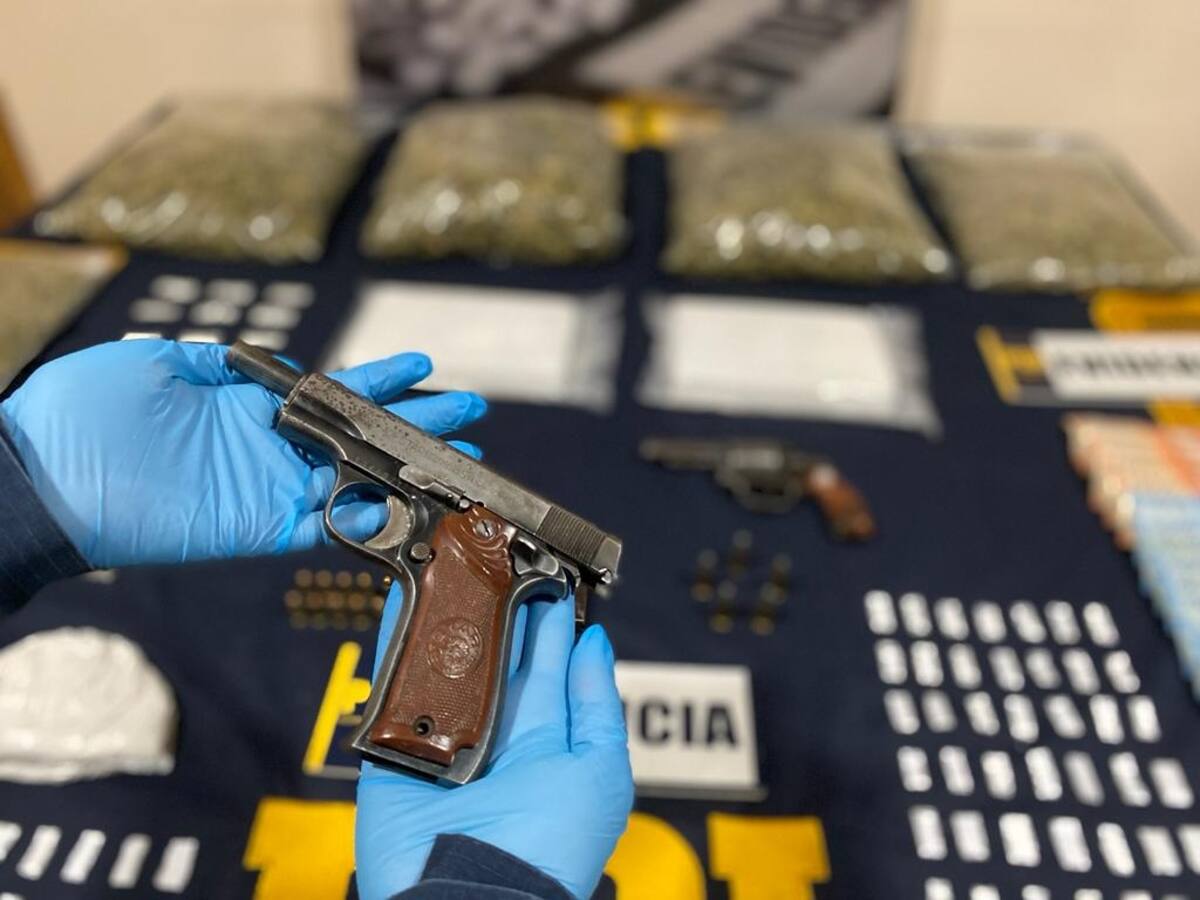 PDI logra desarticular laboratorio clandestino de droga en las comunas de Santiago y Quinta Normal