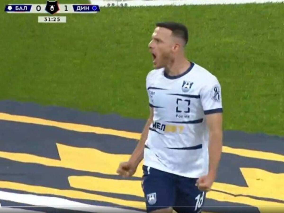 Ángelo Henríquez vuelve a convertir por el Baltika en la Premier League de Rusia