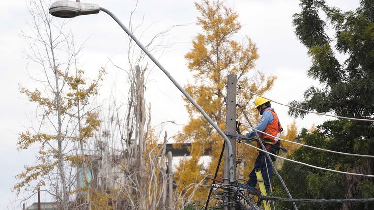 Enel corte de luz en Lo Ovalle