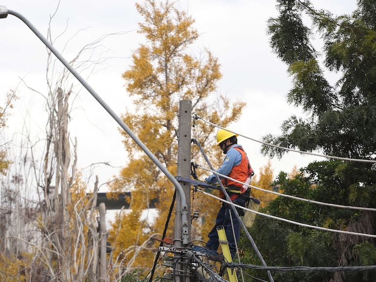Enel corte de luz en Lo Ovalle