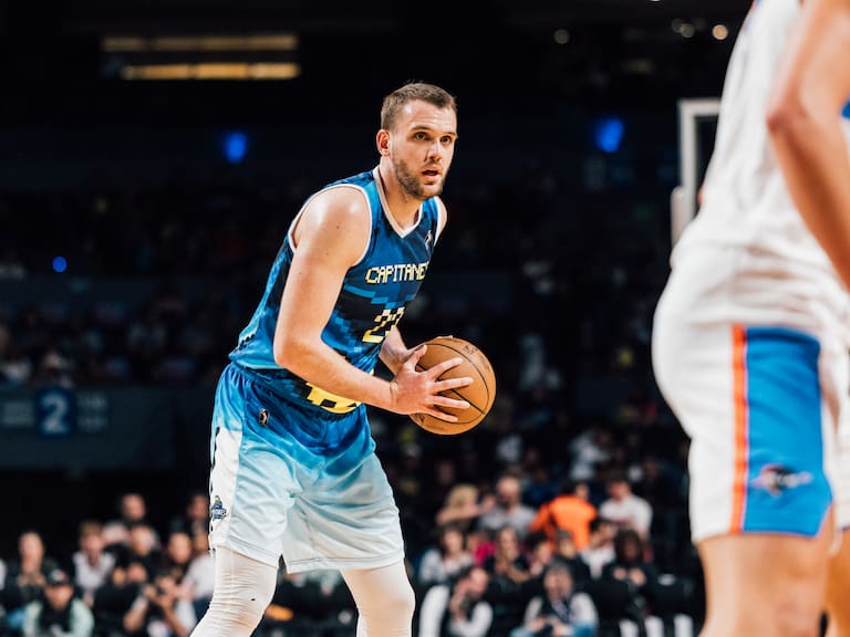 Sigue ilusionándose con la NBA: Felipe Haase continuará jugando en la G League