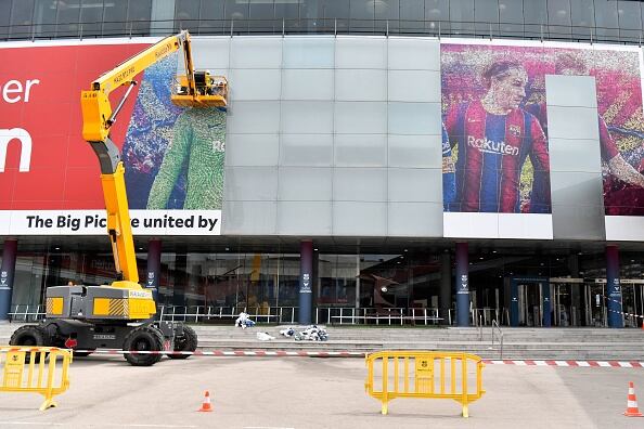 Camp Nou se queda sin Messi en Barcelona /Foto: Getty images