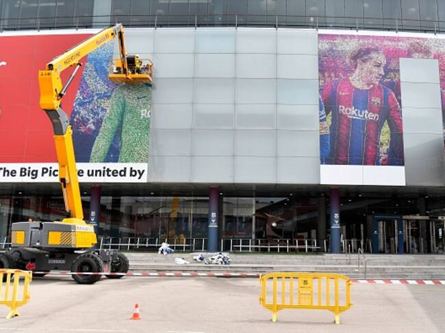 Camp Nou se queda sin Messi en Barcelona /Foto: Getty images