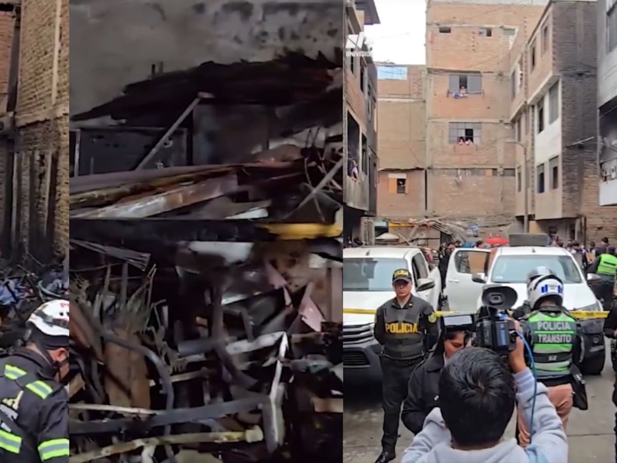 Esperaron que toda la familia entrara a la casa: investigan incendio intencional que dejó 10 muertos en Perú