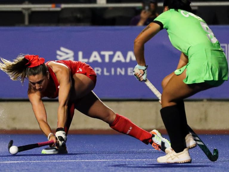 chile v canadá - hockey femenino - las diablas - juegos panamericanos - partido santiago 2023