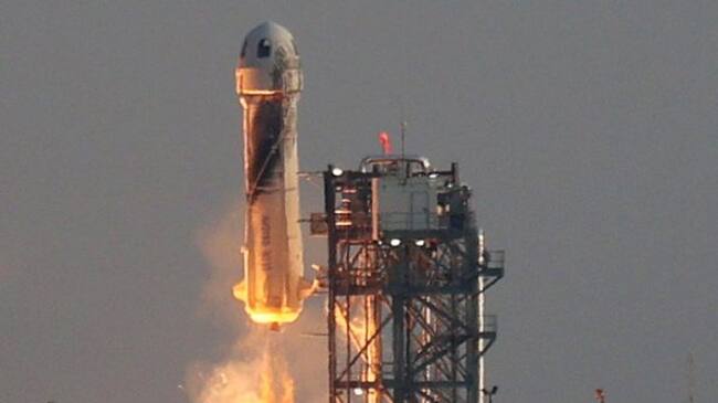 Misión Blue Origin de Jeff Bezos