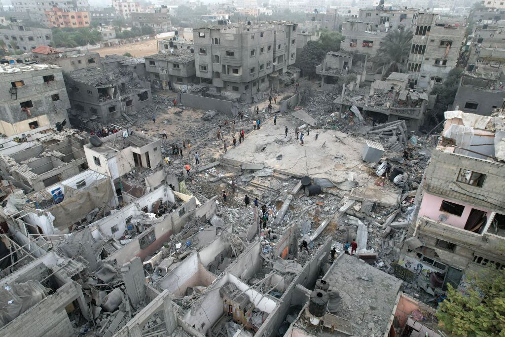 La destrucción que dejan en la Franja de Gaza los bombardeos de Israel