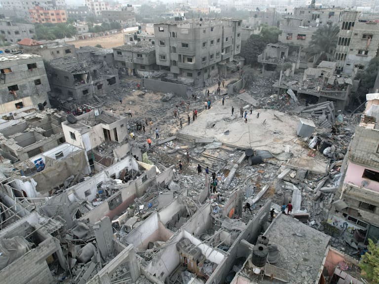 La destrucción que dejan en la Franja de Gaza los bombardeos de Israel