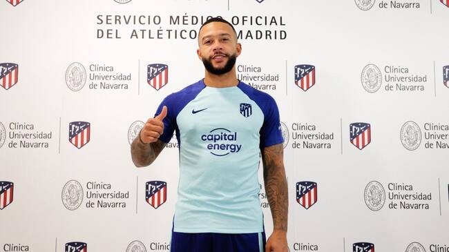 Depay Atlético de Madrid