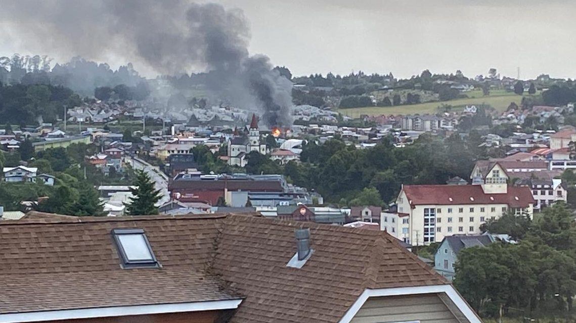 incendio en Puerto Varas