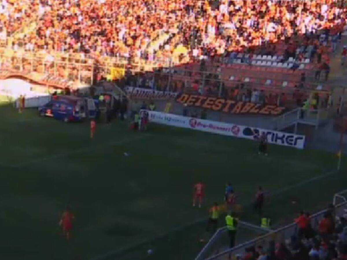 “Sufrió una caída tras trepar una reja”: Cobreloa se pronuncia por accidente de hincha en el estadio