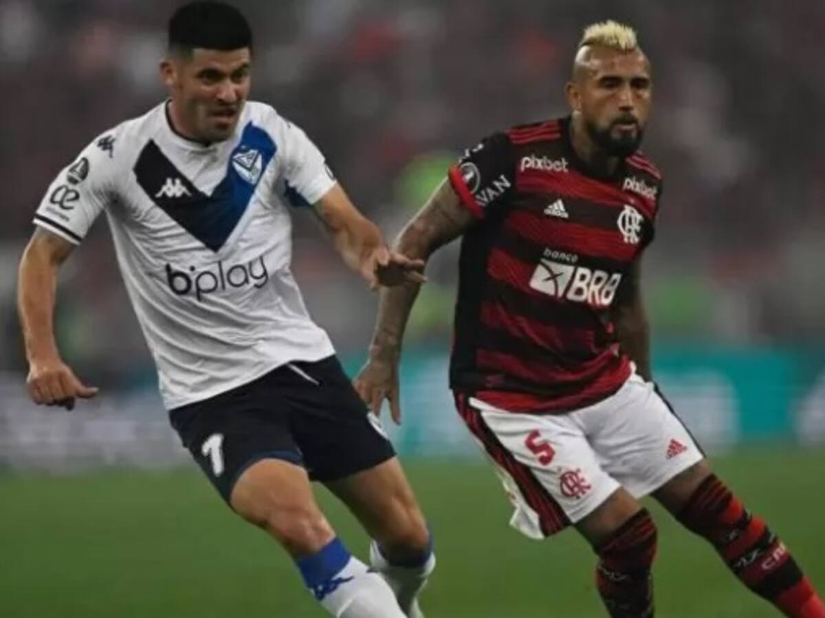 Flamengo con Vidal volvió a vencer a Vélez y se convirtió en flamante finalista de la Copa Libertadores de América