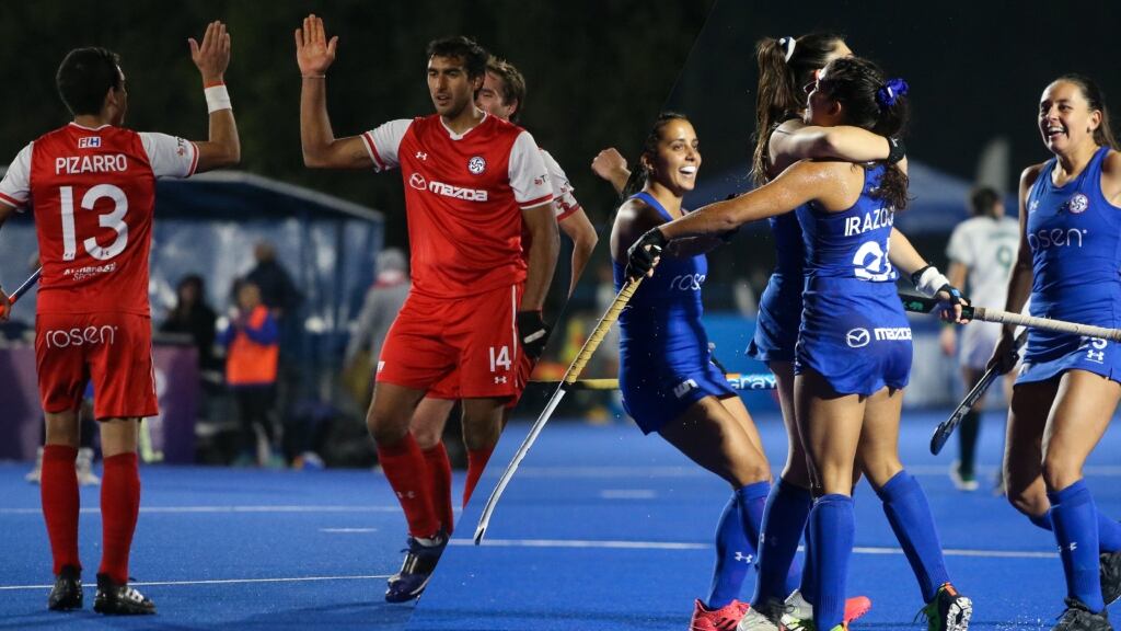 Selecciones de hockey césped viajan a Europa para su última gira previa a Santiago 2023