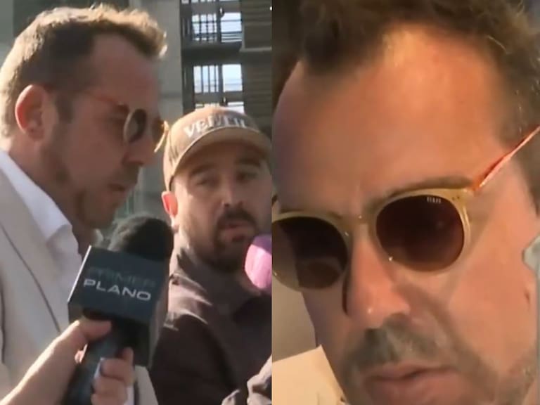 “¡Investiga, mujer!“: El día de furia de Francisco Kaminski tras salir de tribunales