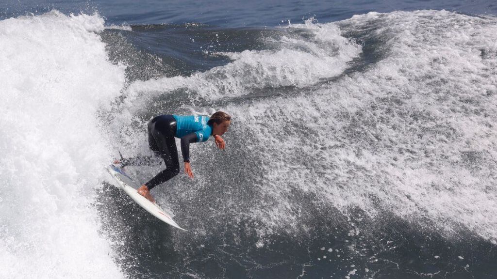 surf - estela lópez - chile - semifinales - tabla corta femenina - juegos panamericanos - Santiago 2023
