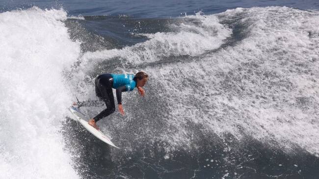 surf - estela lópez - chile - semifinales - tabla corta femenina - juegos panamericanos - Santiago 2023