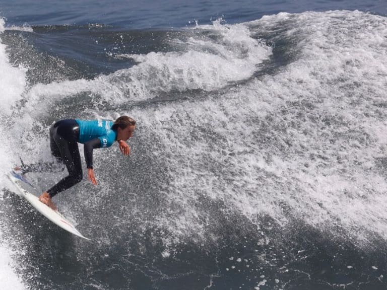 surf - estela lópez - chile - semifinales - tabla corta femenina - juegos panamericanos - Santiago 2023
