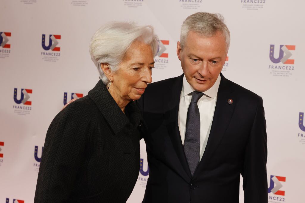 La titular del Banco Central Europeo Christine Lagarde