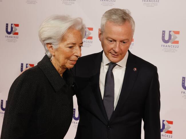 La titular del Banco Central Europeo Christine Lagarde