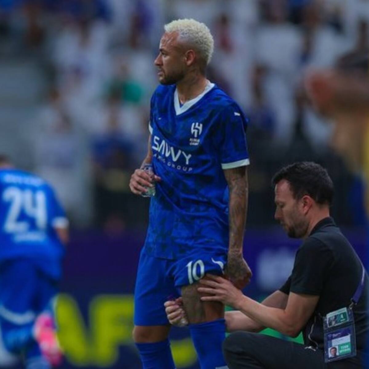El mensaje de Neymar tras salir lesionado en su segundo partido del año: “Los médicos ya me avisaron”