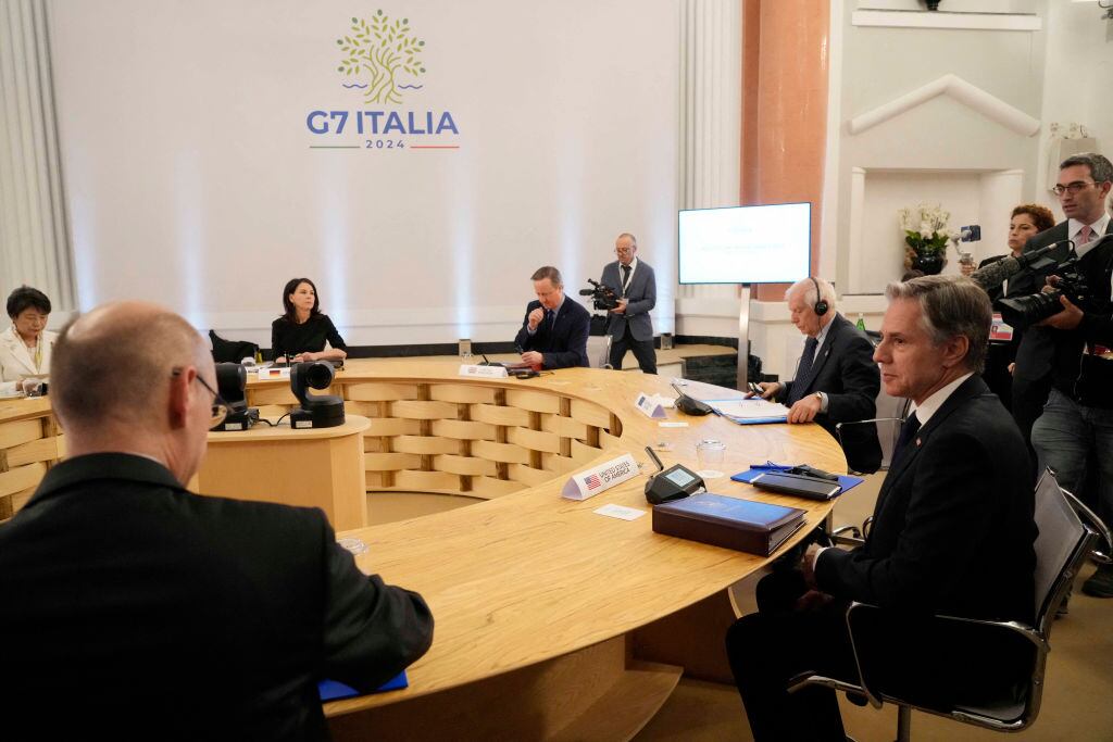 Los ministros de relaciones exteriores del Grupo de los Siete (G7) se reunieron en la ciudad de Capri en Italia.